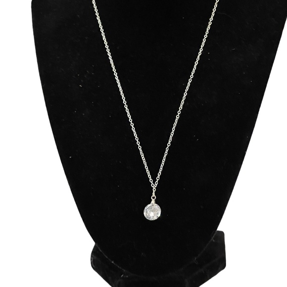Swarovski 925 Floating Crystal Necklace - Picture 2 of 3
